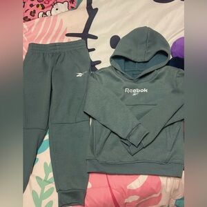 reebok boys hoodie and joggers set